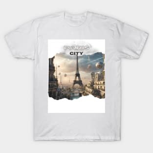 PARIS, VILLE LUMIERE T-Shirt